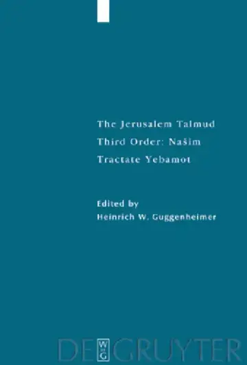 Cover of Tractate Yebamot