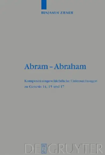 Cover of Abram - Abraham