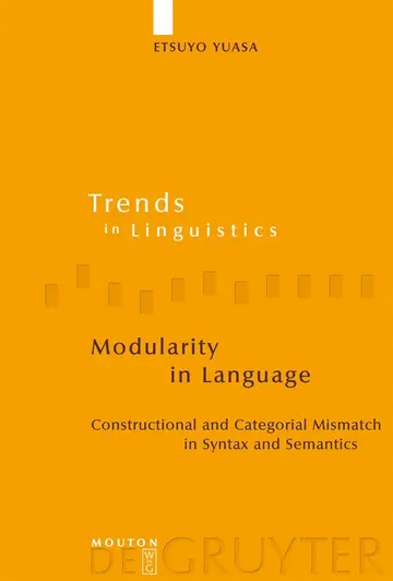 Cover of Modularity in Language