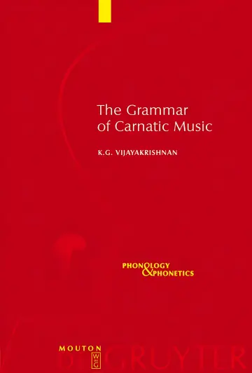 Cover of The grammar of Carnatic music