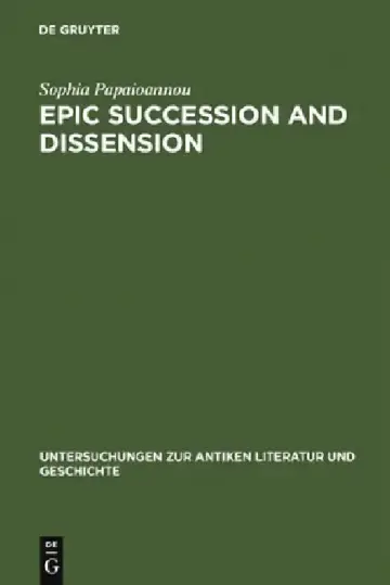 Cover of Epic Succession and Dissension