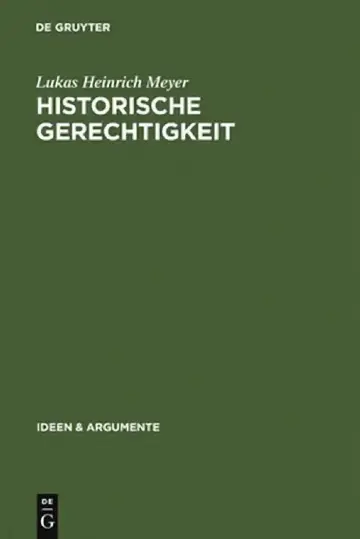 Cover of Historische Gerechtigkeit
