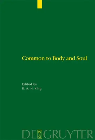 Cover of Common to Body and Soul