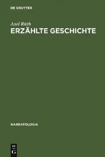Cover of Erzählte Geschichte