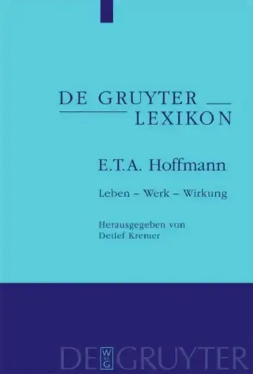 Cover of E. T. A. Hoffmann