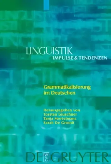 Cover of Grammatikalisierung im Deutschen