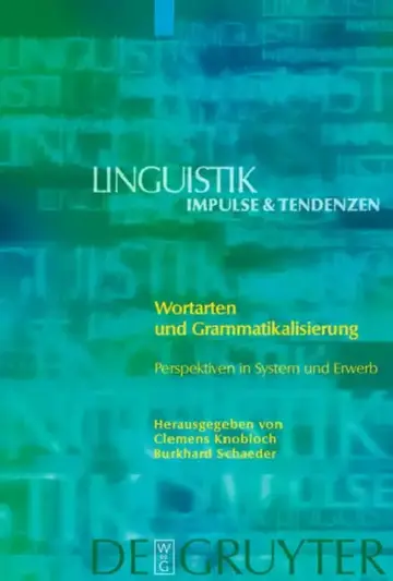 Cover of Wortarten und Grammatikalisierung