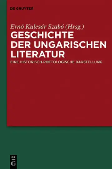 Cover of Geschichte der ungarischen Literatur