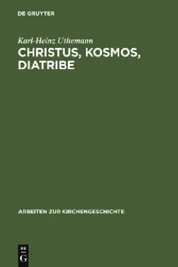 Cover of Christus, Kosmos, Diatribe