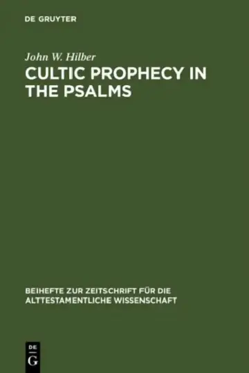 Cover of Cultic Prophecy in the Psalms