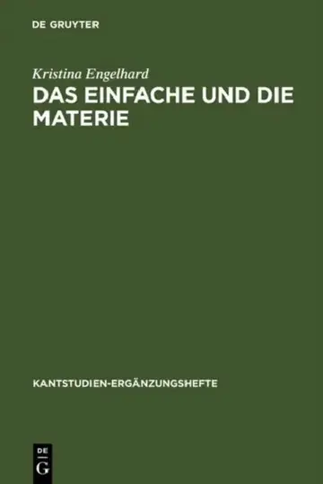 Cover of Das Einfache Und Die Materie