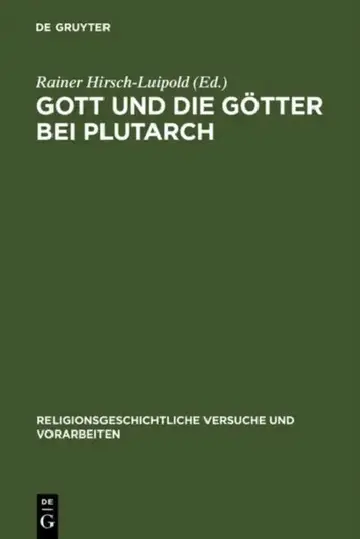 Cover of Gott Und Die Götter Bei Plutarch