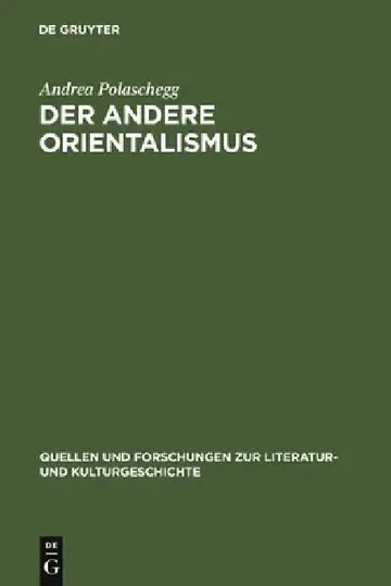Cover of Der andere Orientalismus