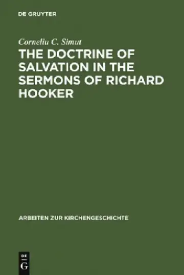 Cover of The Doctrine of Salvation in the Sermons of Richard Hooker