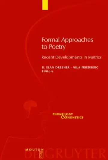 Cover of Formal Approaches to Poetry