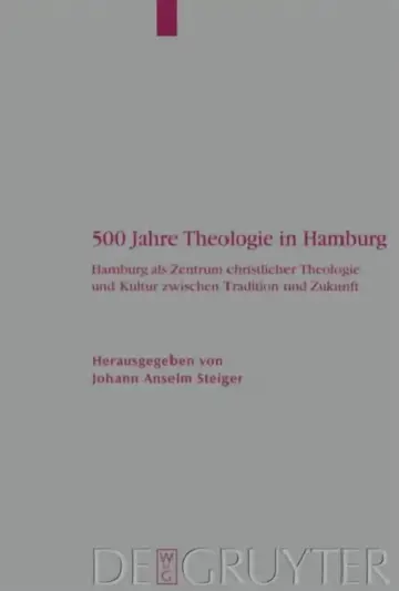 Cover of 500 Jahre Theologie in Hamburg