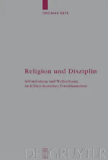 Cover of Religion und Disziplin