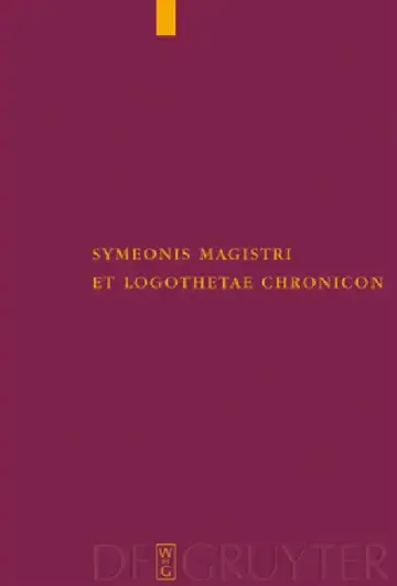 Cover of Symeonis Magistri Et Logothetae Chronicon