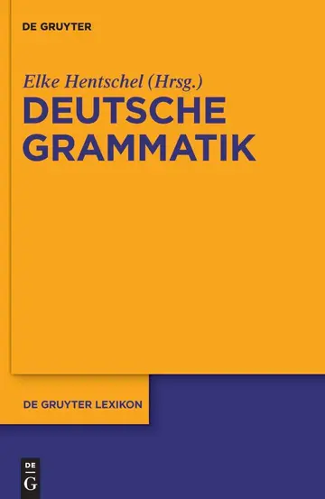 Cover of Deutsche Grammatik
