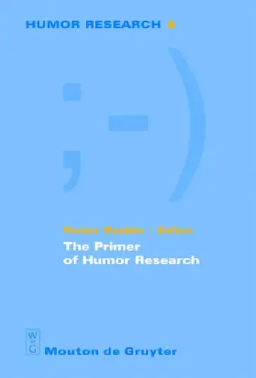 Cover of The Primer of Humor Research