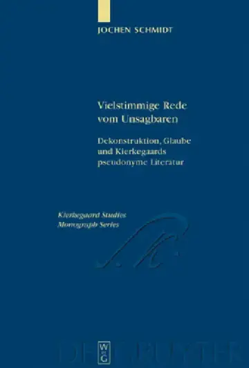 Cover of Vielstimmige Rede vom Unsagbaren