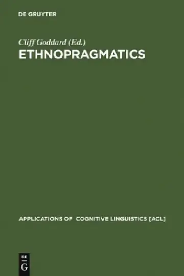 Cover of Ethnopragmatics