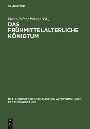 Cover of Das frühmittelalterliche Königtum