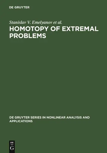 Cover of Homotopy of Extremal Problems