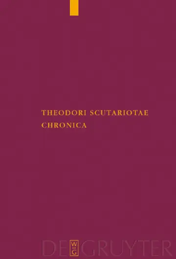 Cover of Theodori Scutariotae Chronica