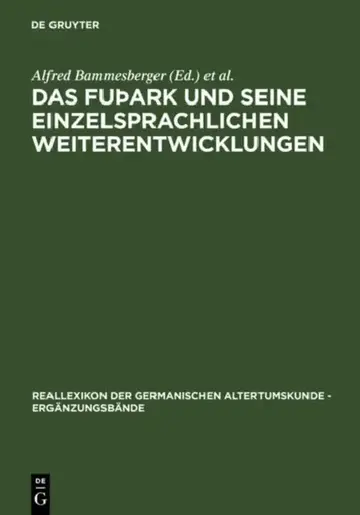 Cover of Das fuÞark und seine einzelsprachlichen Weiterentwicklungen