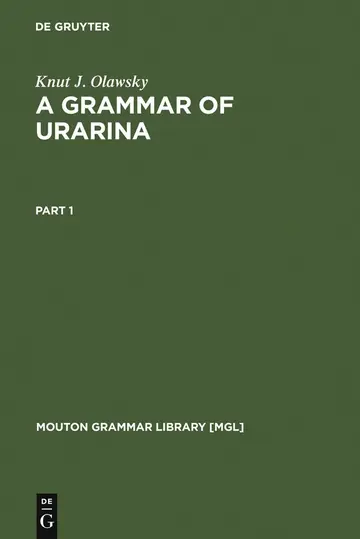 Cover of A Grammar of Urarina