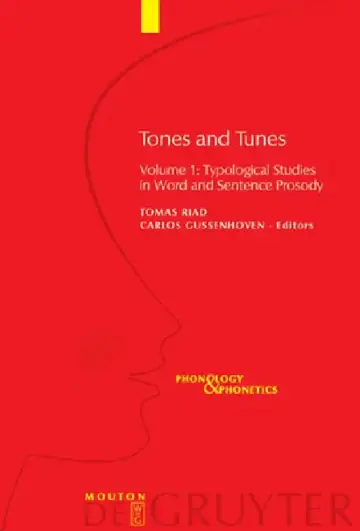 Cover of Typological Studies in Word and Sentence Prosody