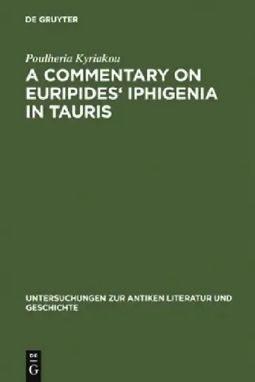 Cover of A Commentary on Euripides' Iphigenia in Tauris