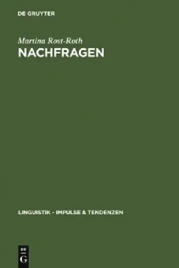 Cover of Nachfragen