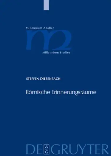 Cover of Römische Erinnerungsräume