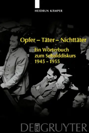 Cover of Opfer - Tater - Nichttater