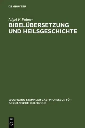Cover of Bibelübersetzung und Heilsgeschichte