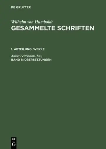 Cover of Bersetzungen