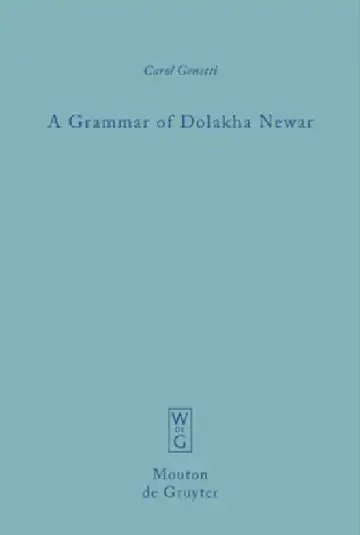 Cover of A Grammar of Dolakha Newar