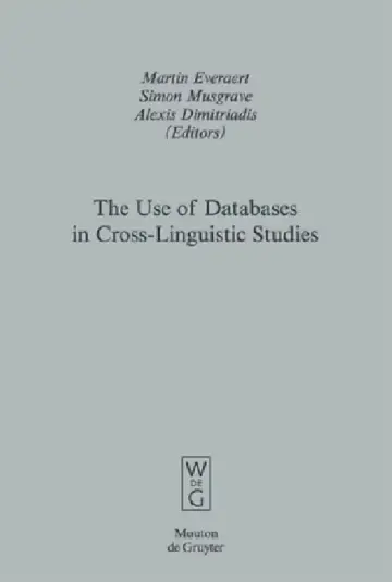 Cover of The Use of Databases in Cross-Linguistic Studies