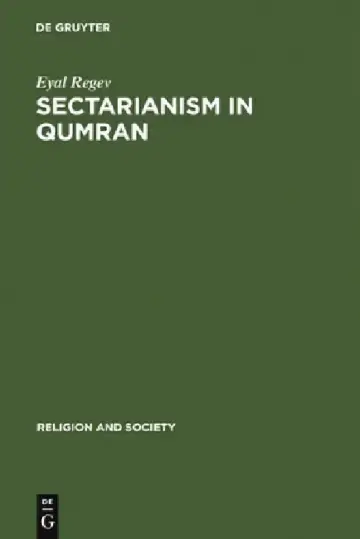 Cover of Sectarianism in Qumran