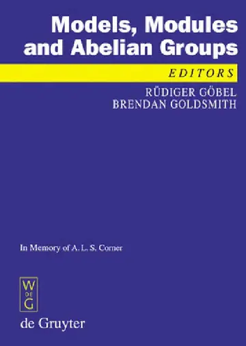 Cover of Models, Modules and Abelian Groups