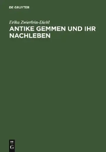 Cover of Antike Gemmen Und Ihr Nachleben