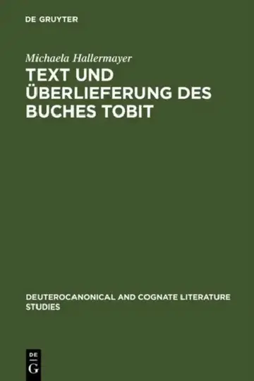 Cover of Text und Überlieferung des Buches Tobit