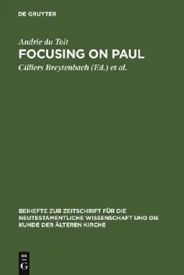 Cover of Focusing on Paul