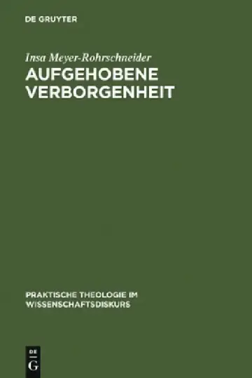 Cover of Aufgehobene Verborgenheit