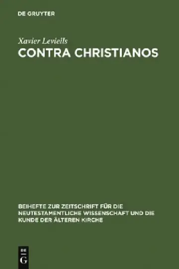 Cover of Contra Christianos