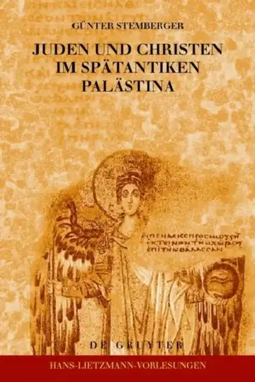 Cover of Juden Und Christen Im Spätantiken Palästina