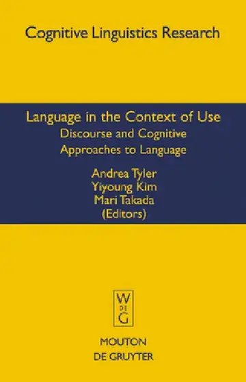 Cover of Language in the Context of Use