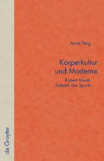 Cover of Körperkultur und Moderne
